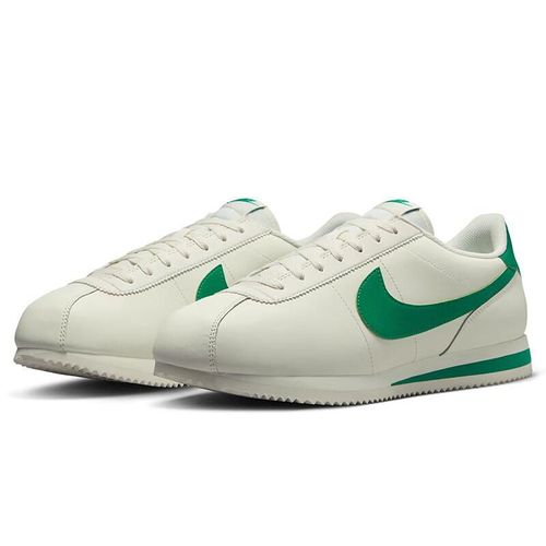 Tenis Nike Cortez Blanco Y Verde Para Hombre