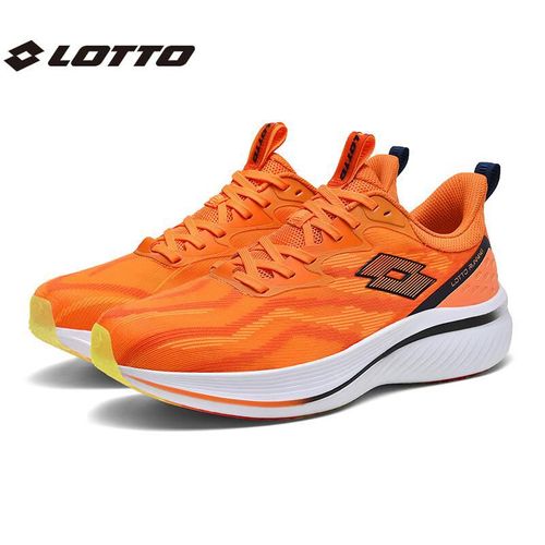 Tenis Lotto Diamond Freeze Placa De Carbono Naranja Para Hombre