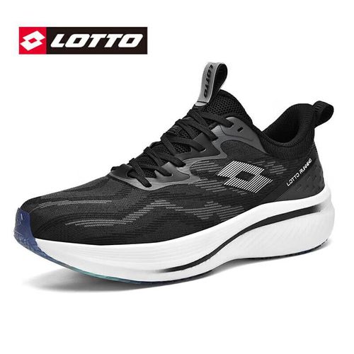 Tenis Lotto 1072 Placa De Carbono Negro Para Mujer