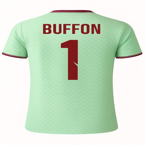 Increible! Jersey Playera Gigi Buffon 1 Azurri ITA Edicion Especial Dama Mujer Verde 2026 Exclusivo