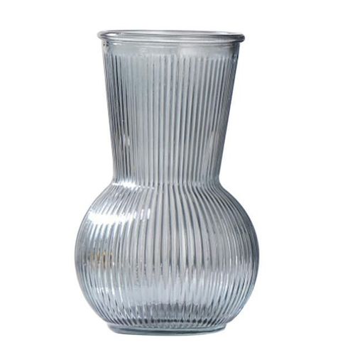 Jarrón de vidrio de lujo ligero nórdico creativo hidropónico flores en jarrón simple decoración de mesa y Sala de estar de flores secas.HOGAWAY