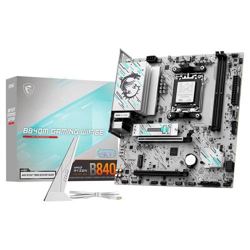 Tarjeta madre msi b840m gaming wifi6e am5 ddr5 micro atx