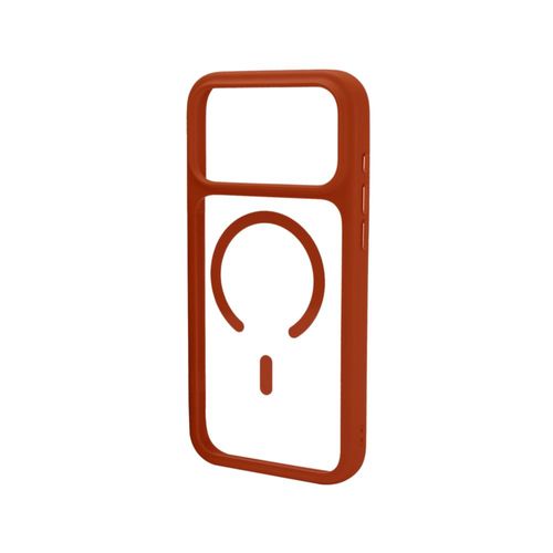 Funda Protector Iphone 17 Pro Max Con Vivos Naranja Ultra Resistente