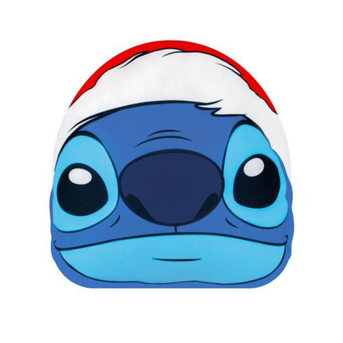 Cojín Microgel Stitch Navidad