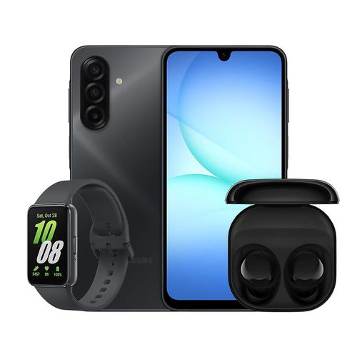Combo Samsung Galaxy A17 4GB 128GB Negro + Fit3 + Buds Core