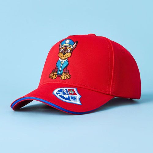 Gorra béisbol PAW PATROL roja 54 cm para niños y niñas