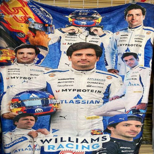 Exclusiva! Cobija Frazada Ultra Suave Fernando Saenz Automovilismo