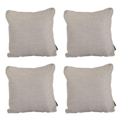Set de 4 Cojines Decorativos Dicasa Rivo ZitaOne Beige CZD