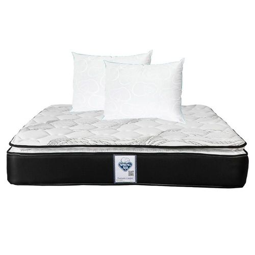 Colchón Matrimonial Spring Air Premier + 2 Almohadas Oso CZD