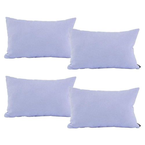 Set de 4 Cojines decorativos Dicasa DeltaOne Lila CZD