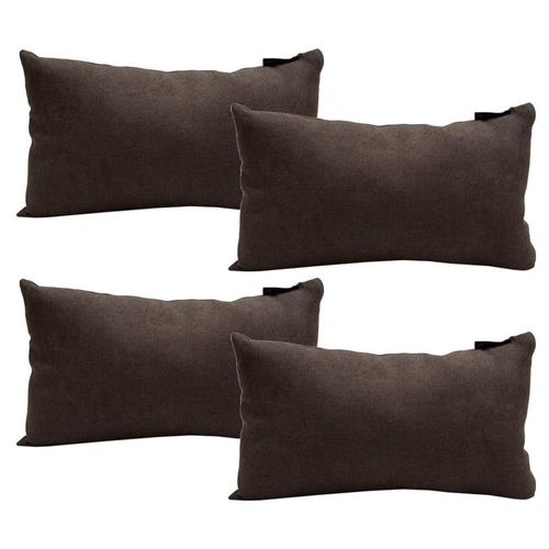 Set de 4 cojines decorativos DeltaOne Bless Chocolate CZD