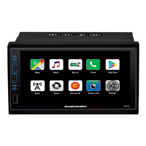 Autoestéreo Audiobahn 2 Din 7 Android 10.0 Mirrorlink AA710