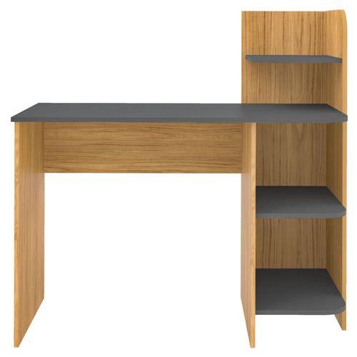 Escritorio, Mesa de computo Bertolini LINK Roble Grafito