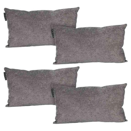 Set de 4 Cojines Decorativos Dicasa DeltaOne Niz Gris Oscuro CZD