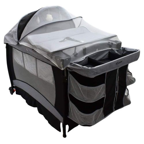 Cuna De Viaje Para Bebé Lifestyle by infanti, Cuddy Gris