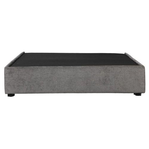 Base Cama Matrimonial Dicasa Nizzo Gris Oscuro CZD