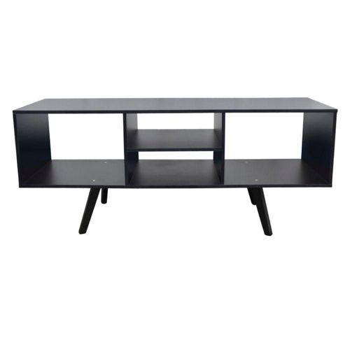 Centro De Entretenimiento Barcelona Mueble Para TV Moderno color Negro