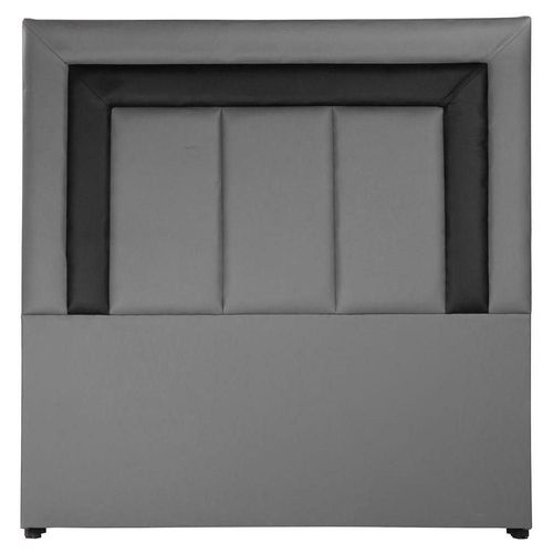 Cabecera Matrimonial Dicasa Vento Gris con Negro RGH