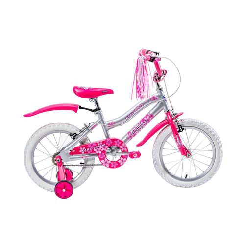 Bicicleta para Niñas R16 Llantas Aire y Entrenamiento Power Rosa
