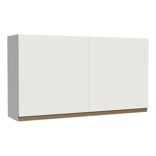 Alacena Madesa Reims 120 cm 2 Puertas Blanco