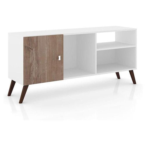 M de TV Bertolini RT 3014 Blanco Rustico Para Pantalla 42 Pulgadas.