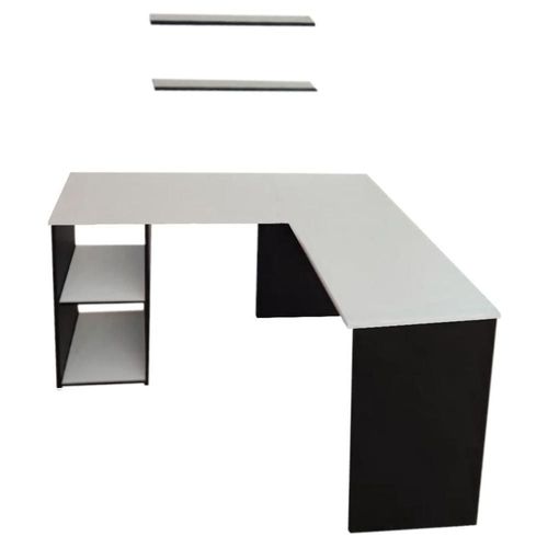 Escritorio En L Con Repisas NM/BA