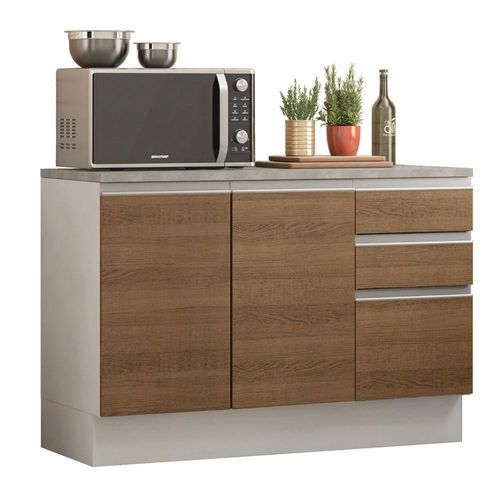 Mostrador de Fregadero Madesa Glamy 120cm (Con Encimera) BM