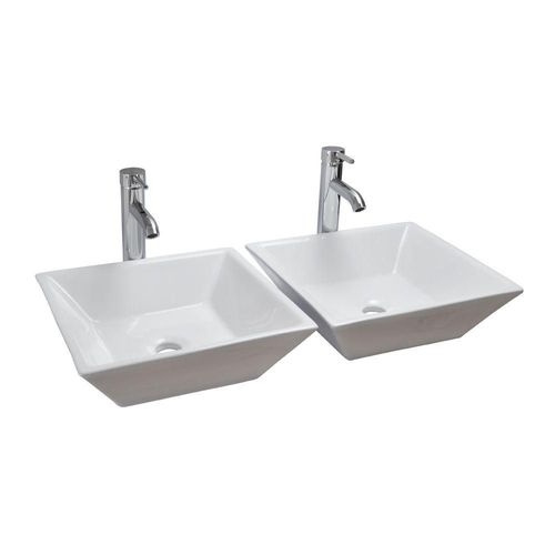 Esatto Lavabo Moderno Maya Dual Oc-012 ¡llave Gratis! 2 Pza