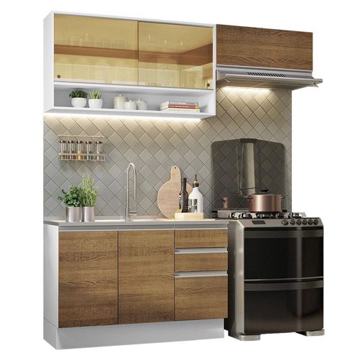 Armario de Cocina Compacto 200cm Glamy Madesa 08