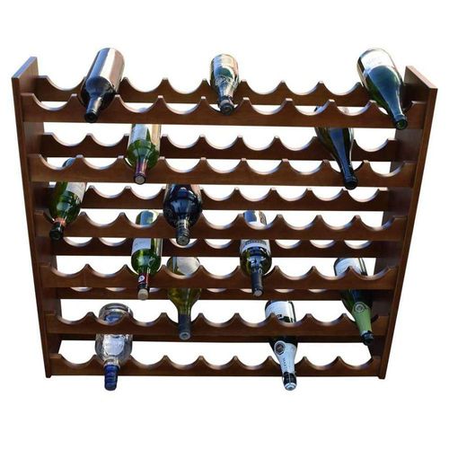 Cava para 54 Botellas de Madera Hogare Nogal