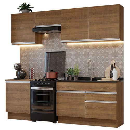 Cocina Integral 240cm Glamy Madesa 08 Marron