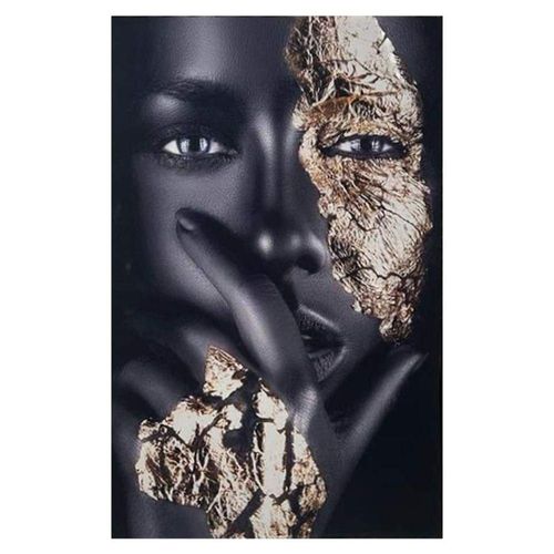 Cuadro Decorativo Silencio - Multicolor