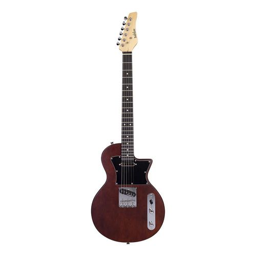 Guitarra eléctrica elmont dark wood serie vintage babilon elmont-dw color café