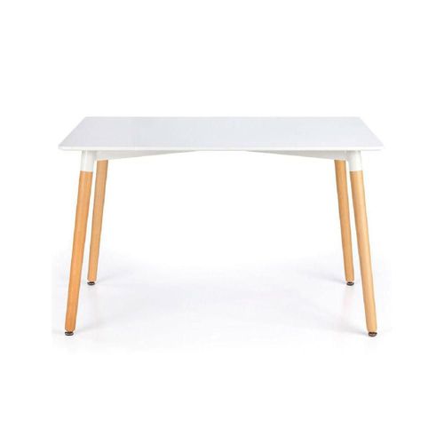 Mesa Comedor Ilios Innova Oslo  Color Blanco