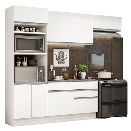 Armario de Cocina Completo 270cm Glamy Madesa 14