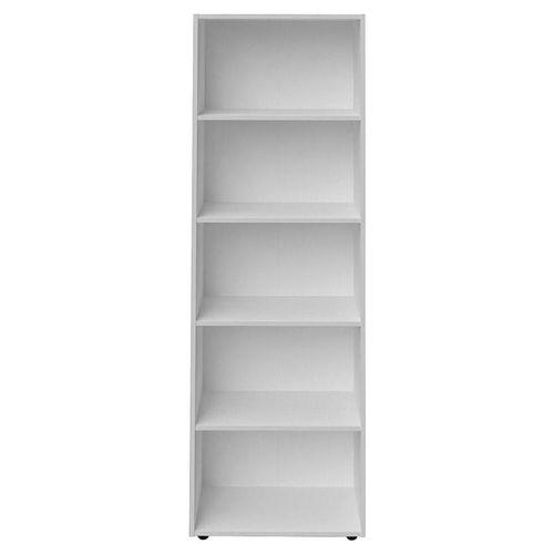 Estantería, Librero, Biblioteca, Bertolini Multy Blanco.