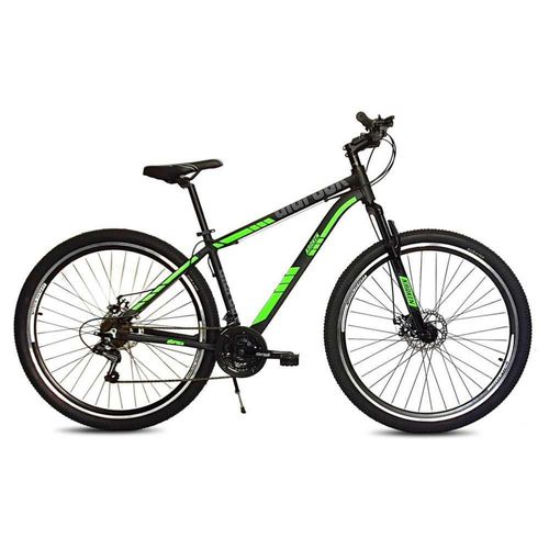 Bicicleta Alurock Kraken 21 Velocidades Freno Disco Rodada 29 Verde