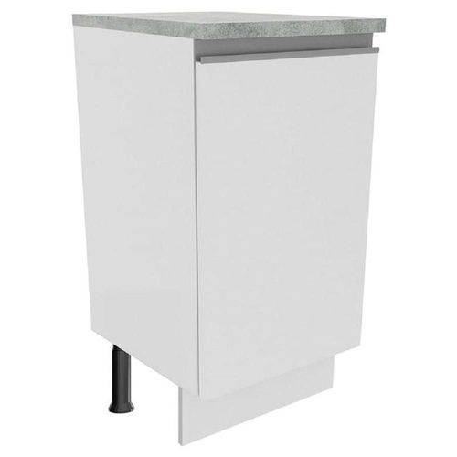 Mueble De Cocina Madesa 1 Puerta - 40 Cm Blanco