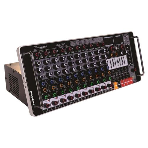Mezcladora Amplificada 12 Canales Usb Bluetooth 600W RMS