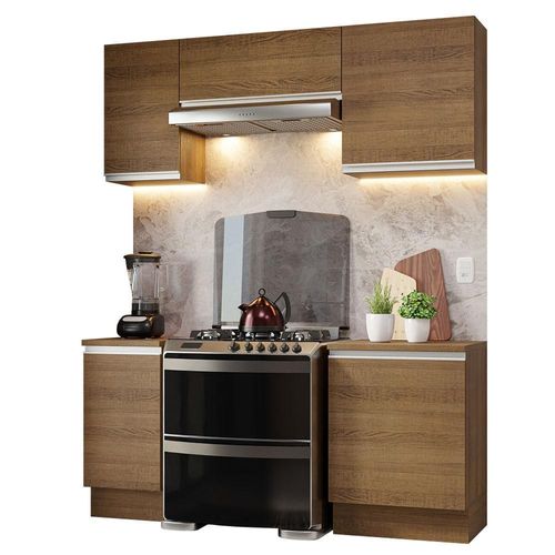 Cocina Integral 180cm Glamy Madesa 12 Marron