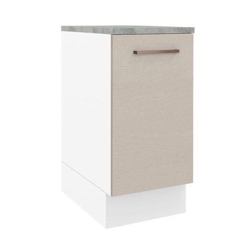Mueble de Cocina 35cm Agata Madesa Blanco/Crema