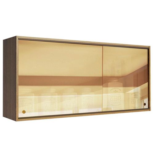 Armario Madesa Emilly 2 Puertas Correderas Cristal Reflejo