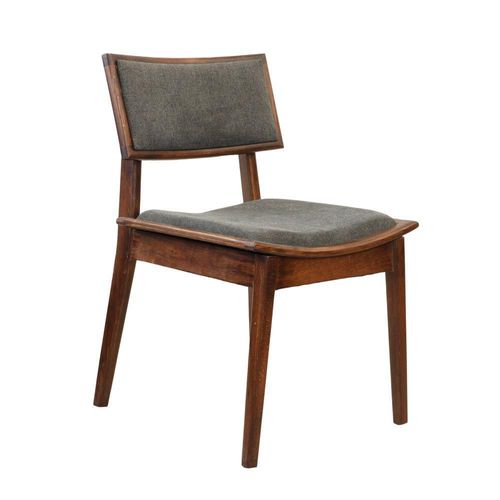 Silla de Comedor Paris de Lino  Minimalista Contemporánea