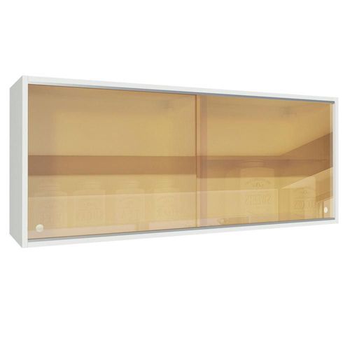 Alacena Madesa 2 Puertas Corredizas Vidrio Reflex
