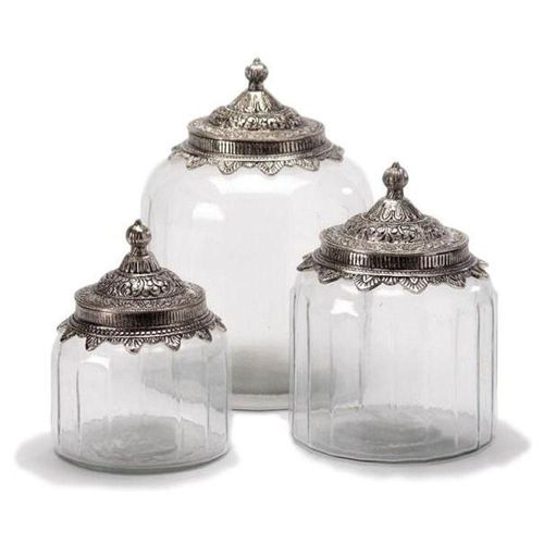 Set De Contenedores De Cristal