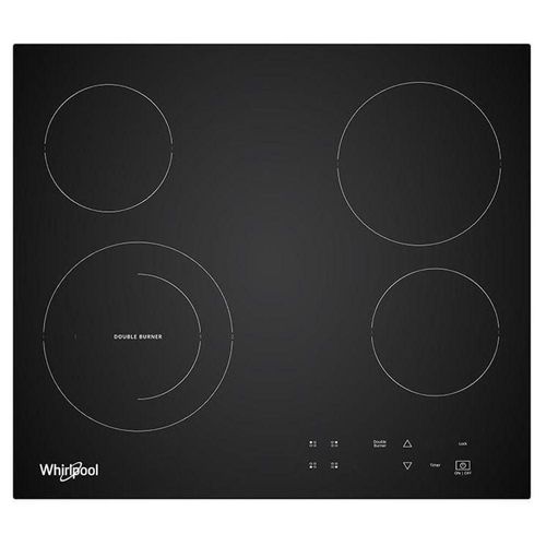 Parrilla Empotrable de Cocina Whirlpool Electrica WEC5240B de 60 cms en Acero Inoxidable