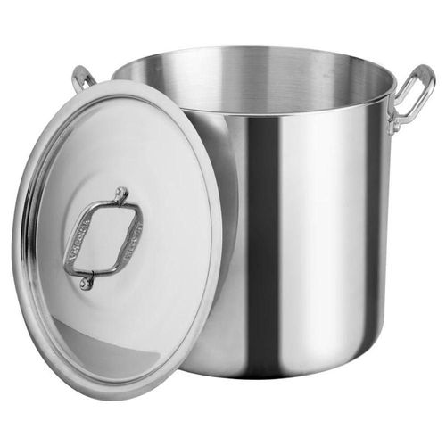 Olla alta recta acorazada de 4.0 mm de 30cm / 20 litros Vasconia Pro