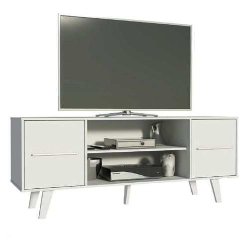 Mueble Para Tv Madesa Copenhaguen 55 Pulgadas Blanco