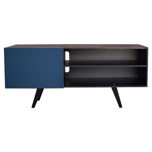 Centro De Entretenimiento Madrid Negro Azul