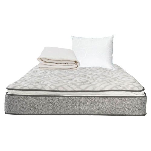 Colchón Matrimonial Restonic Vail + Almohada Oso + Protector RGH